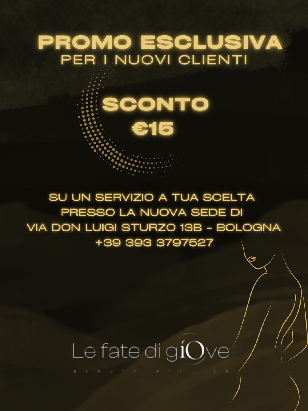 Nuovo cliente? Subito per te 15€ di sconto sulla tua prima coccola.. quella che scegli tu!